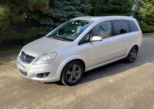 Opel Zafira cena 16900 przebieg: 189000, rok produkcji 2009 z Piotrków Trybunalski małe 56